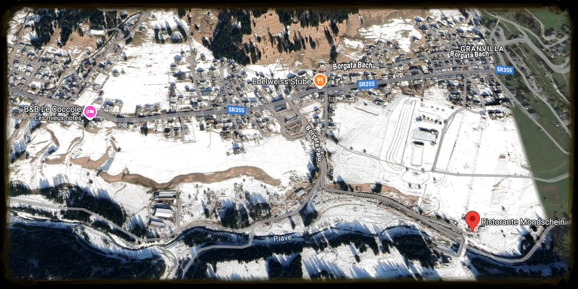 Map from Sappada