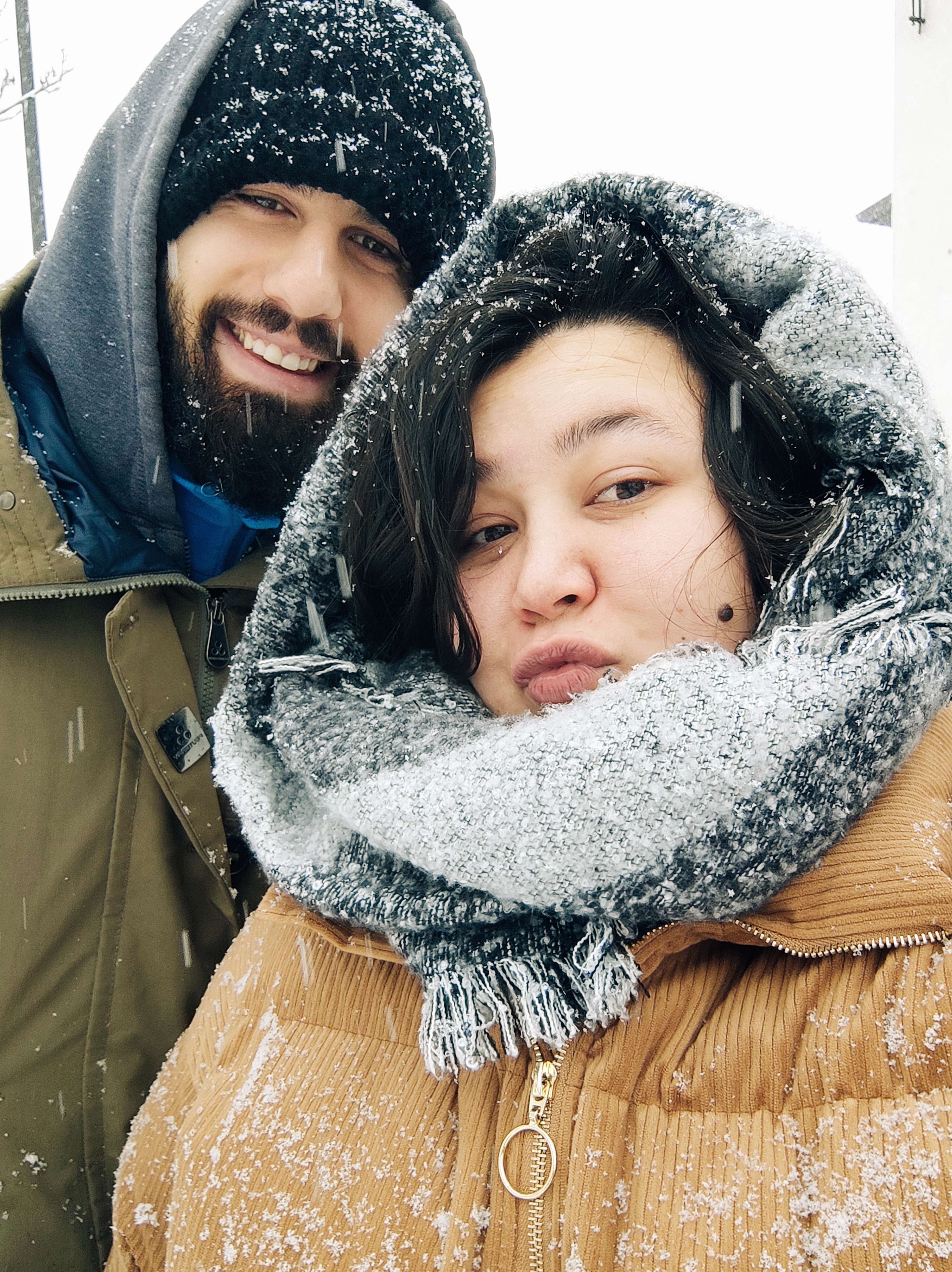 Dani and Fede being cute