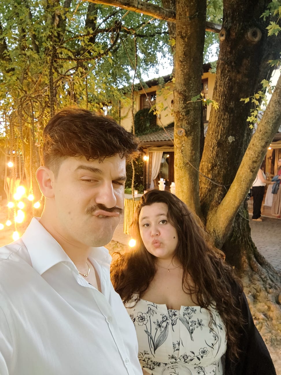 Dani and Fede being cute